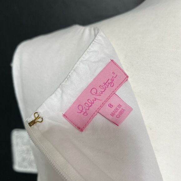 Lilly Pulitzer Rare Taytay Octopus Print Sleeveless Shift Dress Size 8 - Picture 9 of 14